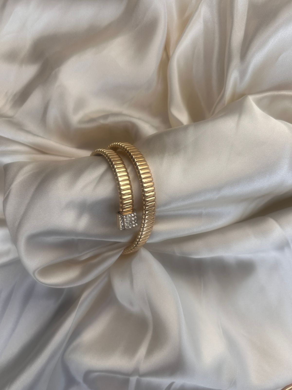 Crystal Snake Wrap Bracelet – Anti-Tarnish