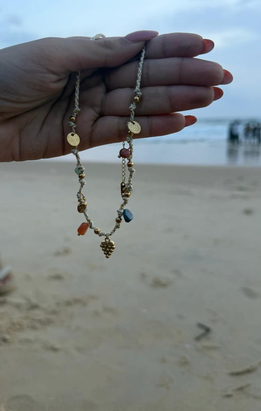 Golden Grape Necklace 🍇